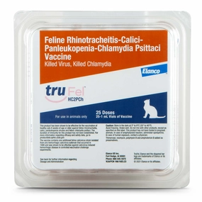 TruFel HC2PCh Cat Vaccine (formerly Fel-O-Vax IV   CaliciVax), 25 Single Doses