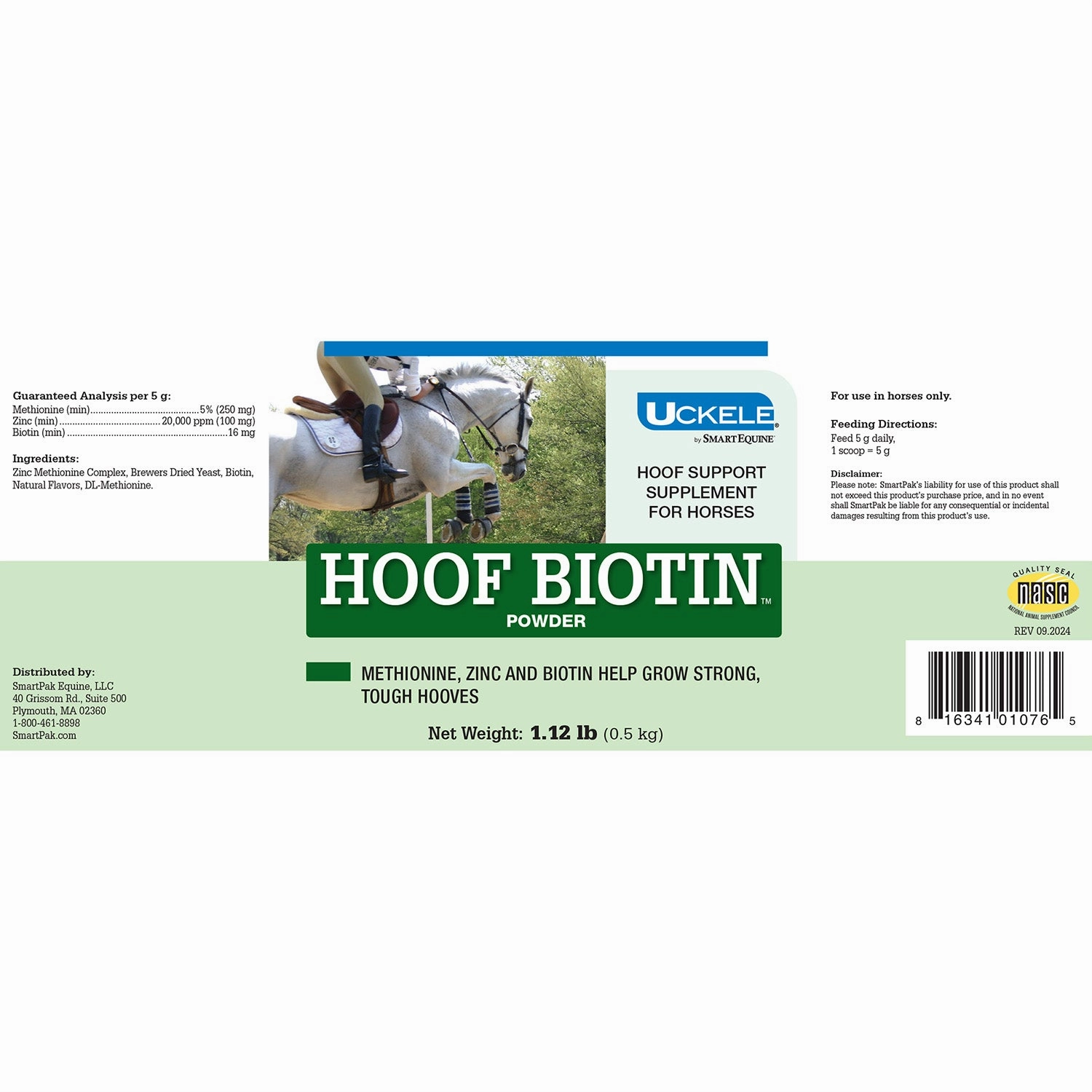 Uckele Horse Hoof Biotin Powder