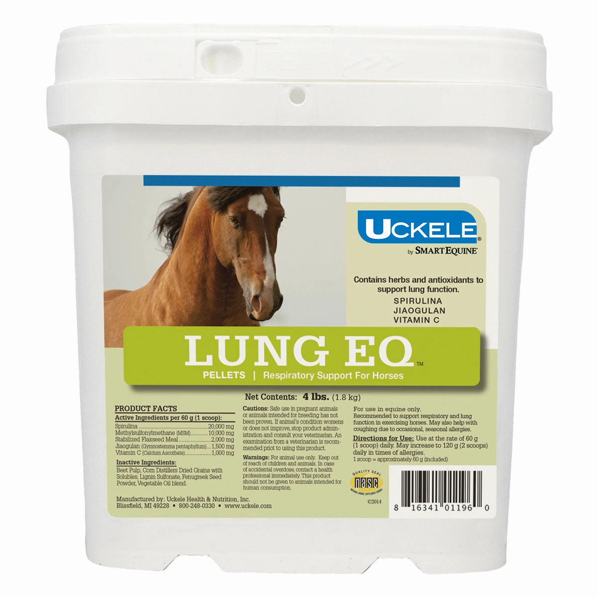 Uckele Lung EQ Pellets