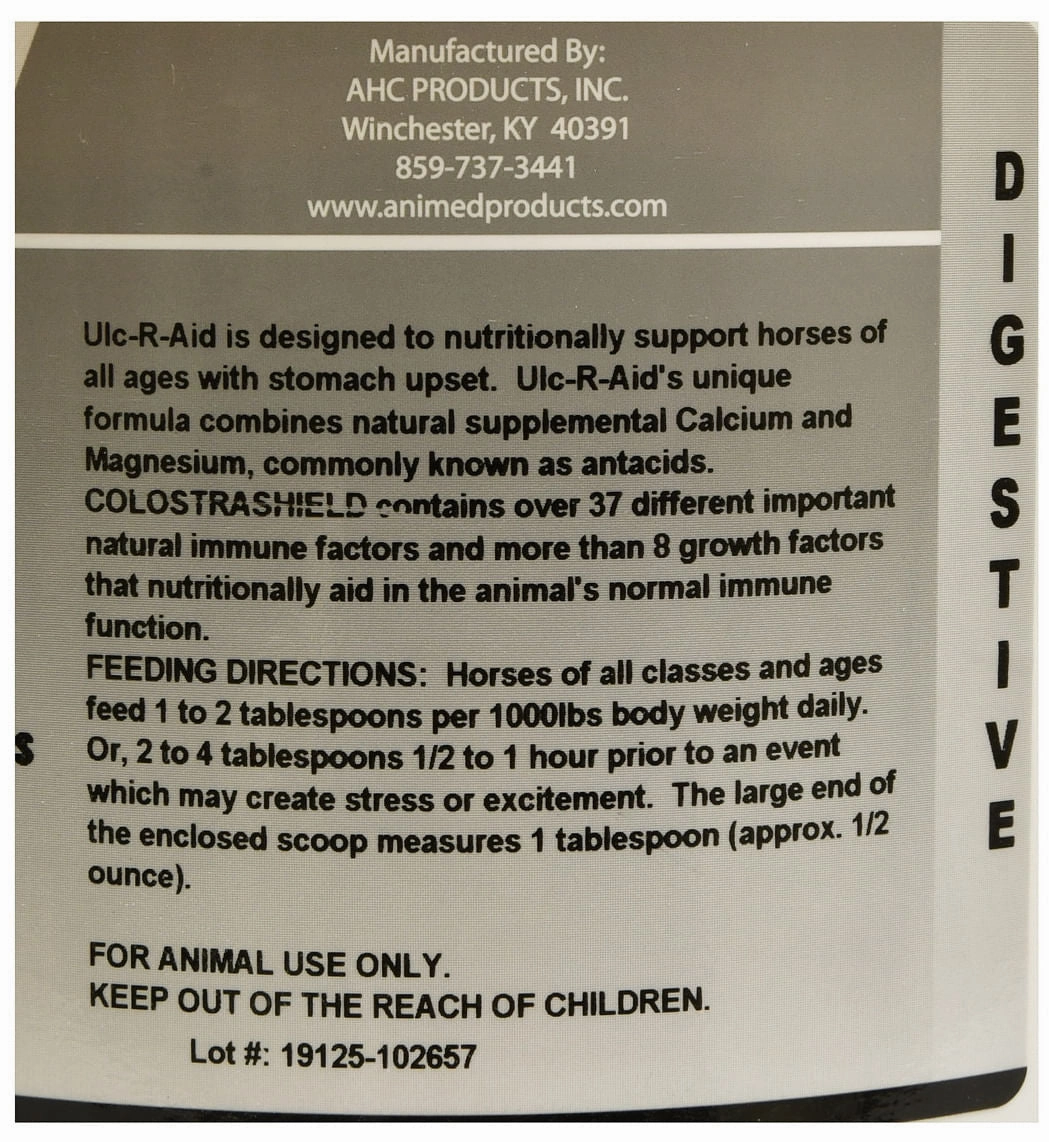 Ulc-R-Aid with COLOSTRASHIELD