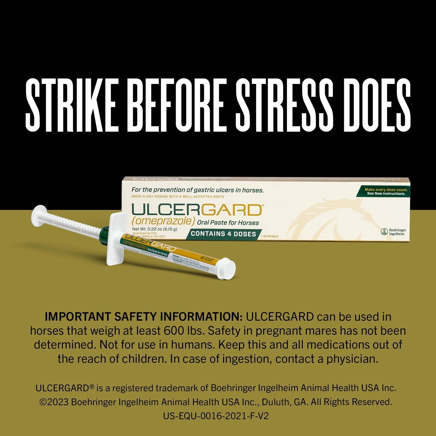 UlcerGard (omeprazole) Oral Paste Ulcer Treatment for Horses