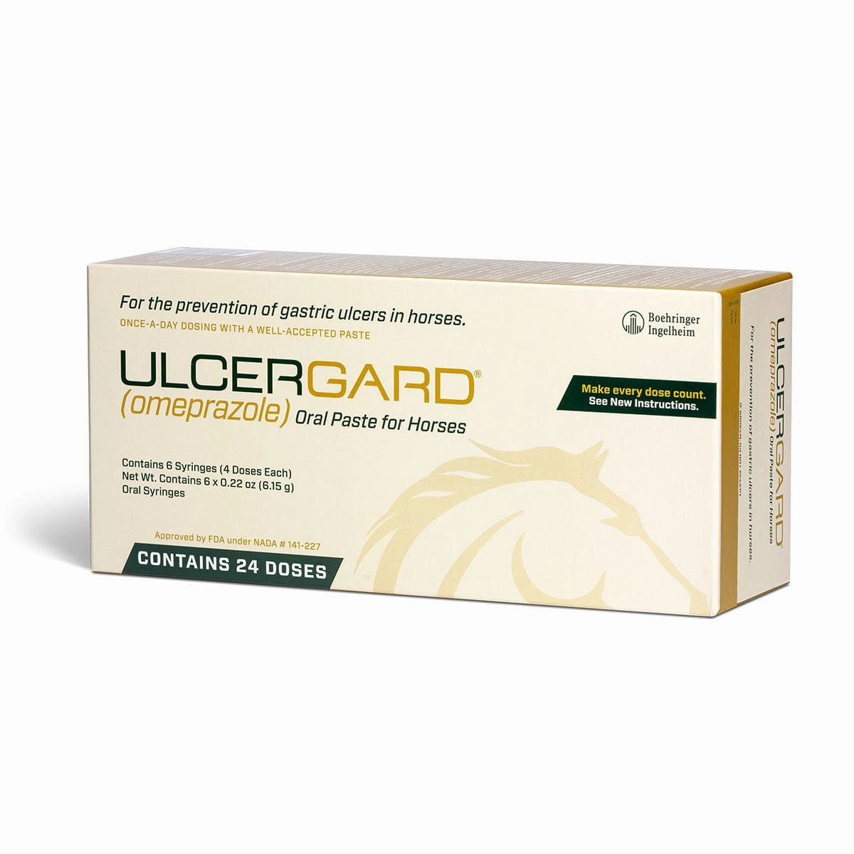 UlcerGard (omeprazole) Oral Paste Ulcer Treatment for Horses