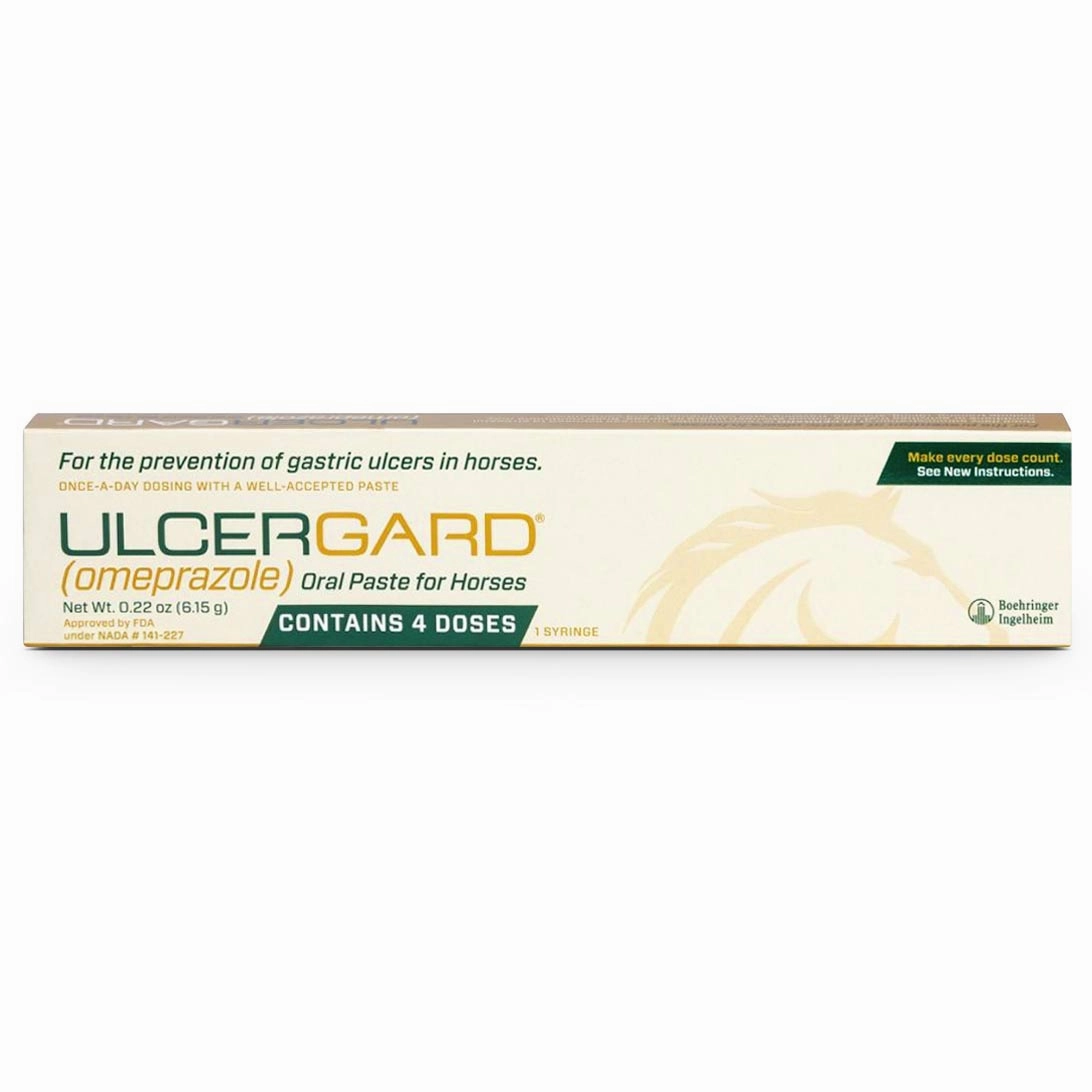 UlcerGard (omeprazole) Oral Paste Ulcer Treatment for Horses