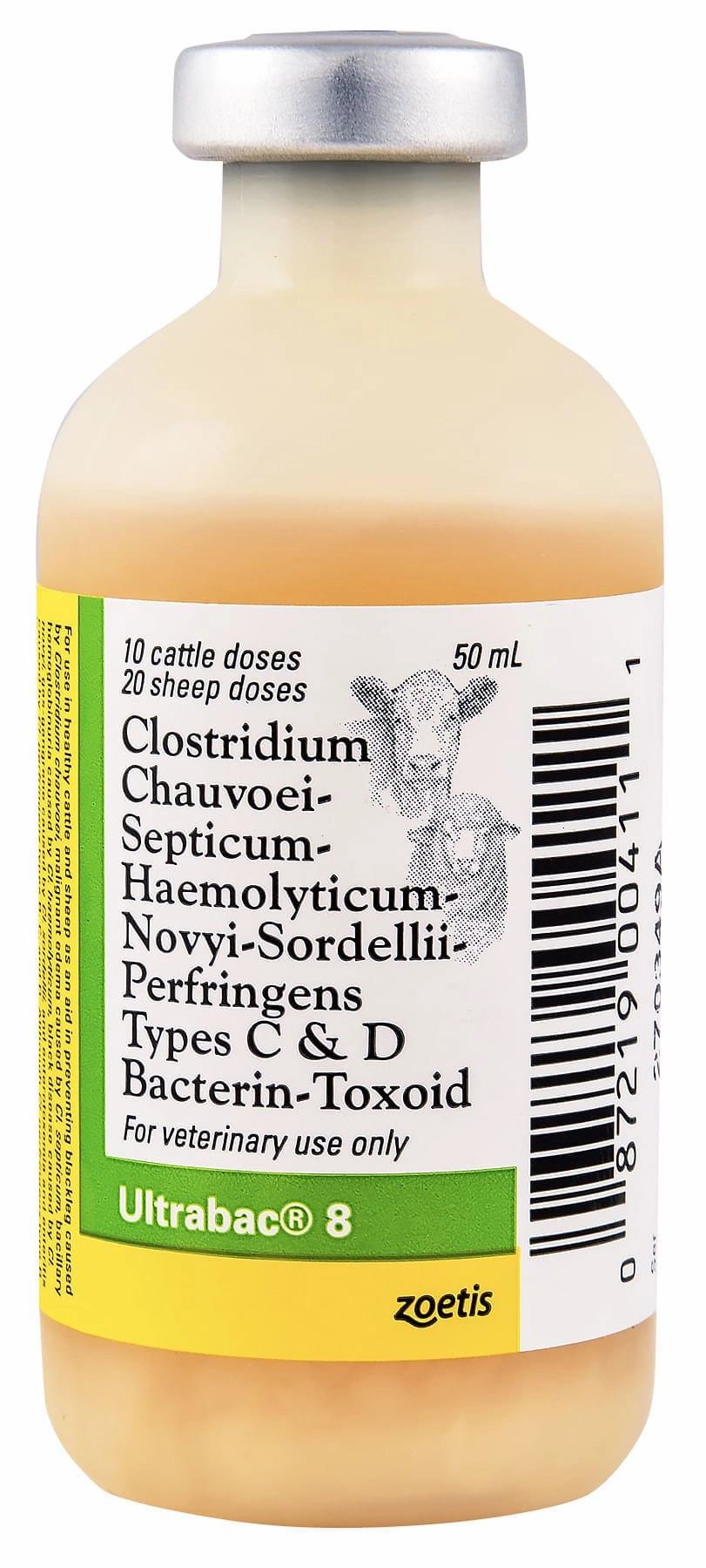 Ultrabac 8 Blackleg Vaccine for Cattle & Sheep
