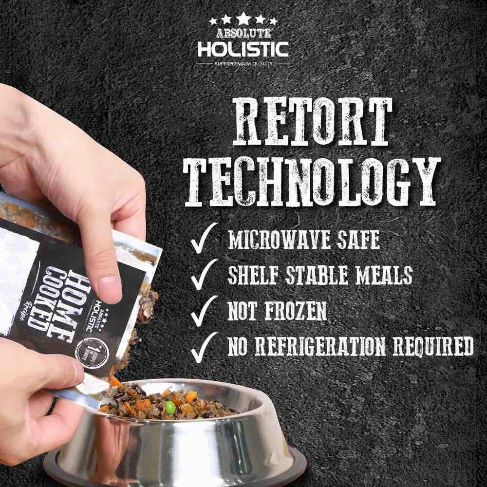 UP TO 35% OFF: Absolute Holistic Home Cooked Recipe Beef, Peas & Salmon Wet Dog Food