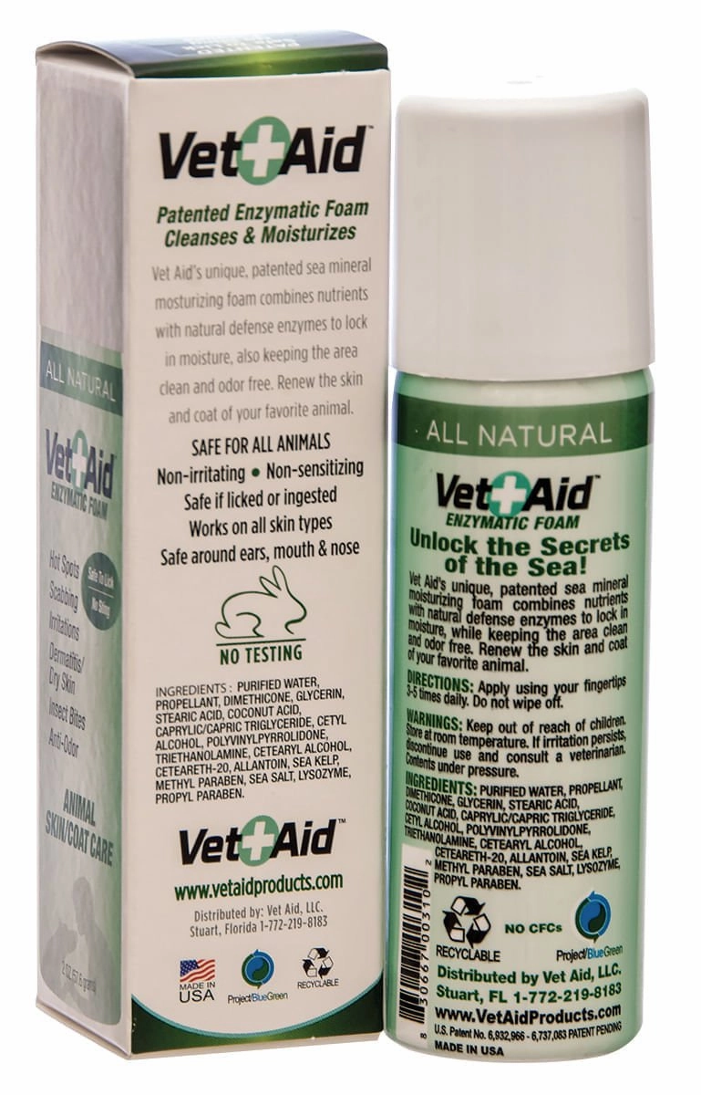 Vet-Aid Sea Salt Wound Foam, 2 oz