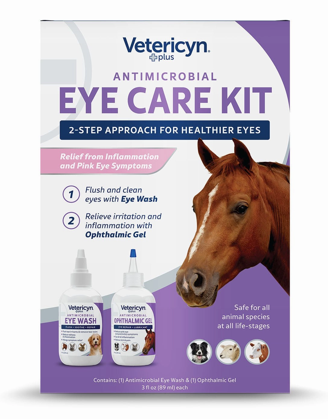 Vetericyn Plus Antimicrobial Eye Care Kit