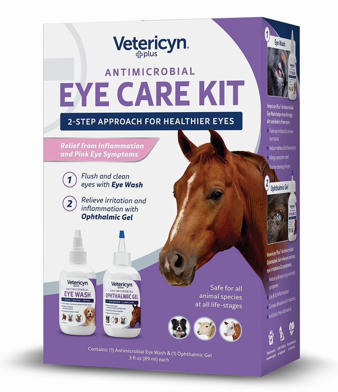 Vetericyn Plus Antimicrobial Eye Care Kit