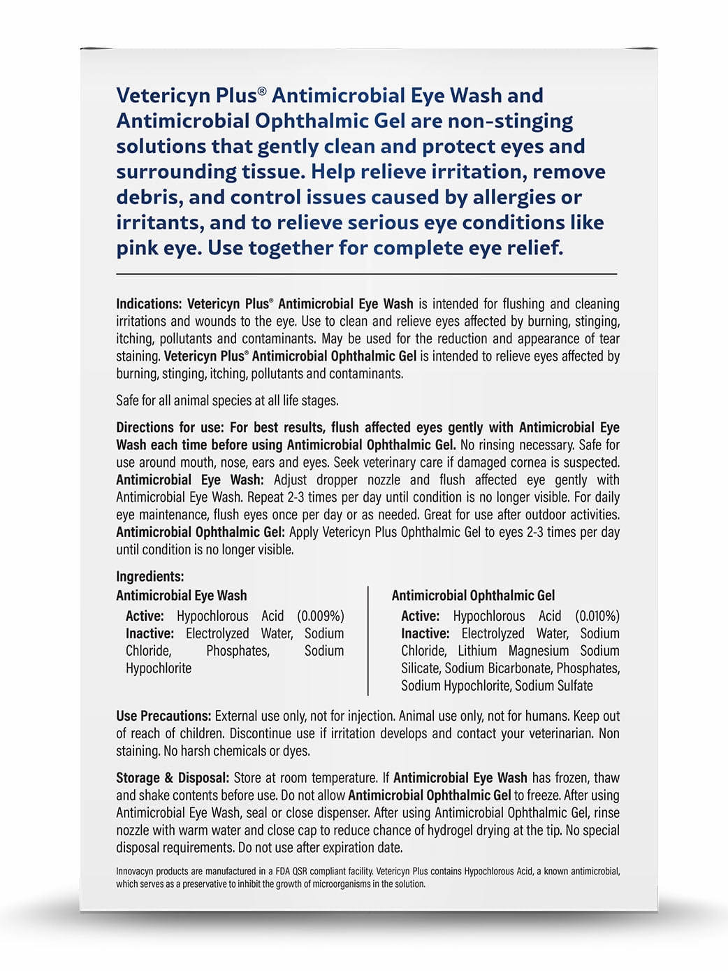 Vetericyn Plus Antimicrobial Eye Care Kit