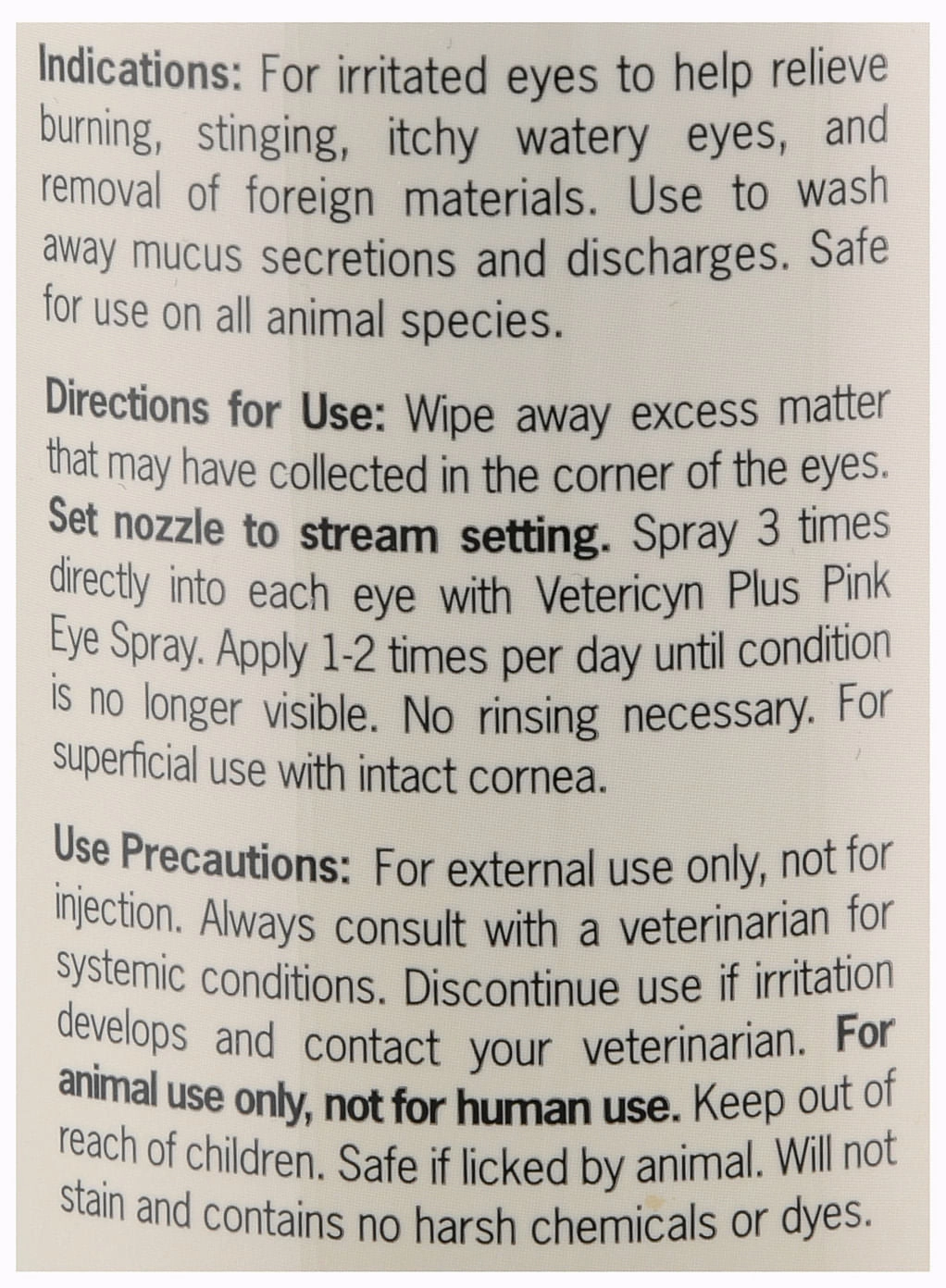 Vetericyn Plus Antimicrobial Pinkeye Spray, 16 oz