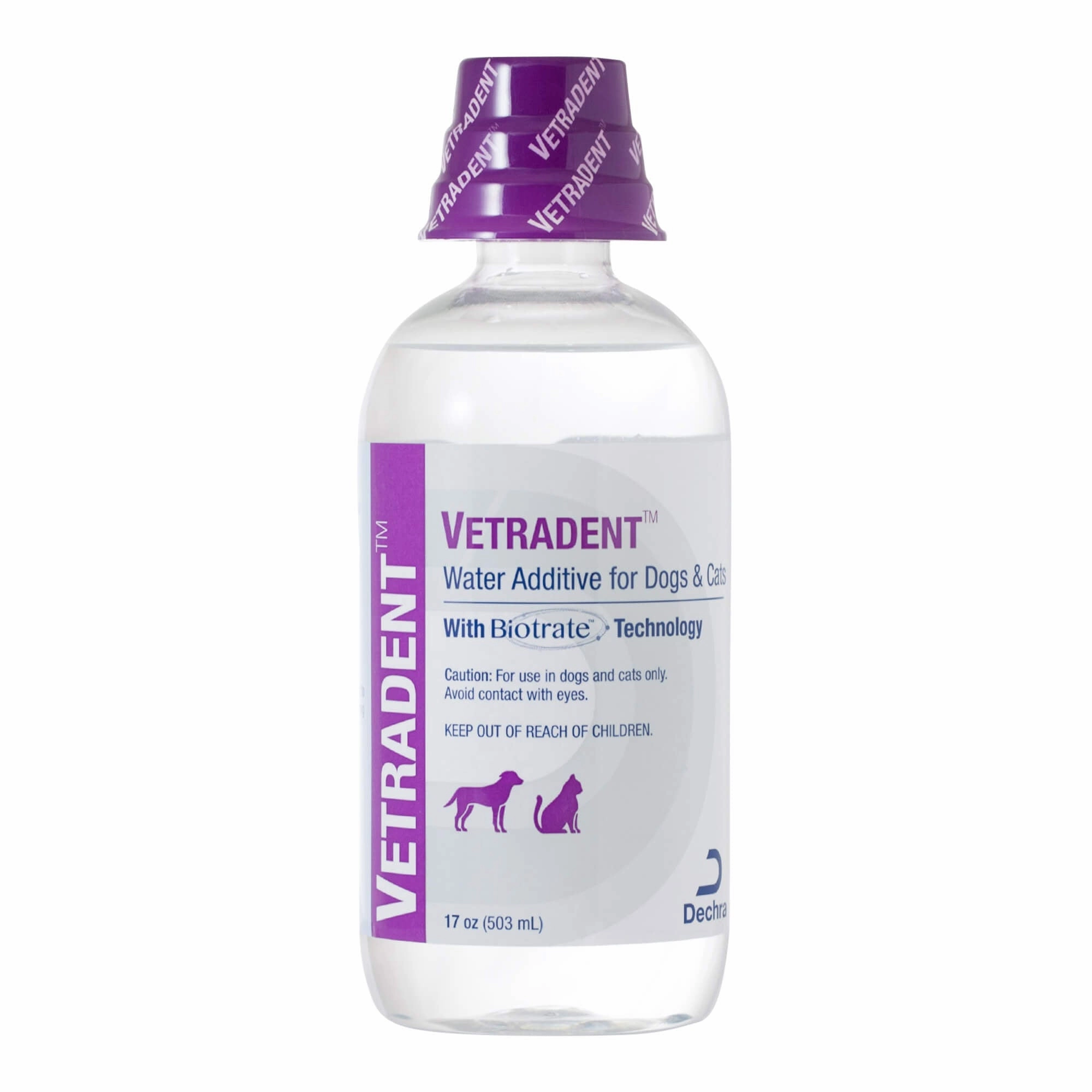 Vetradent Liquid Water Additive for Dogs & Cats, 17 oz
