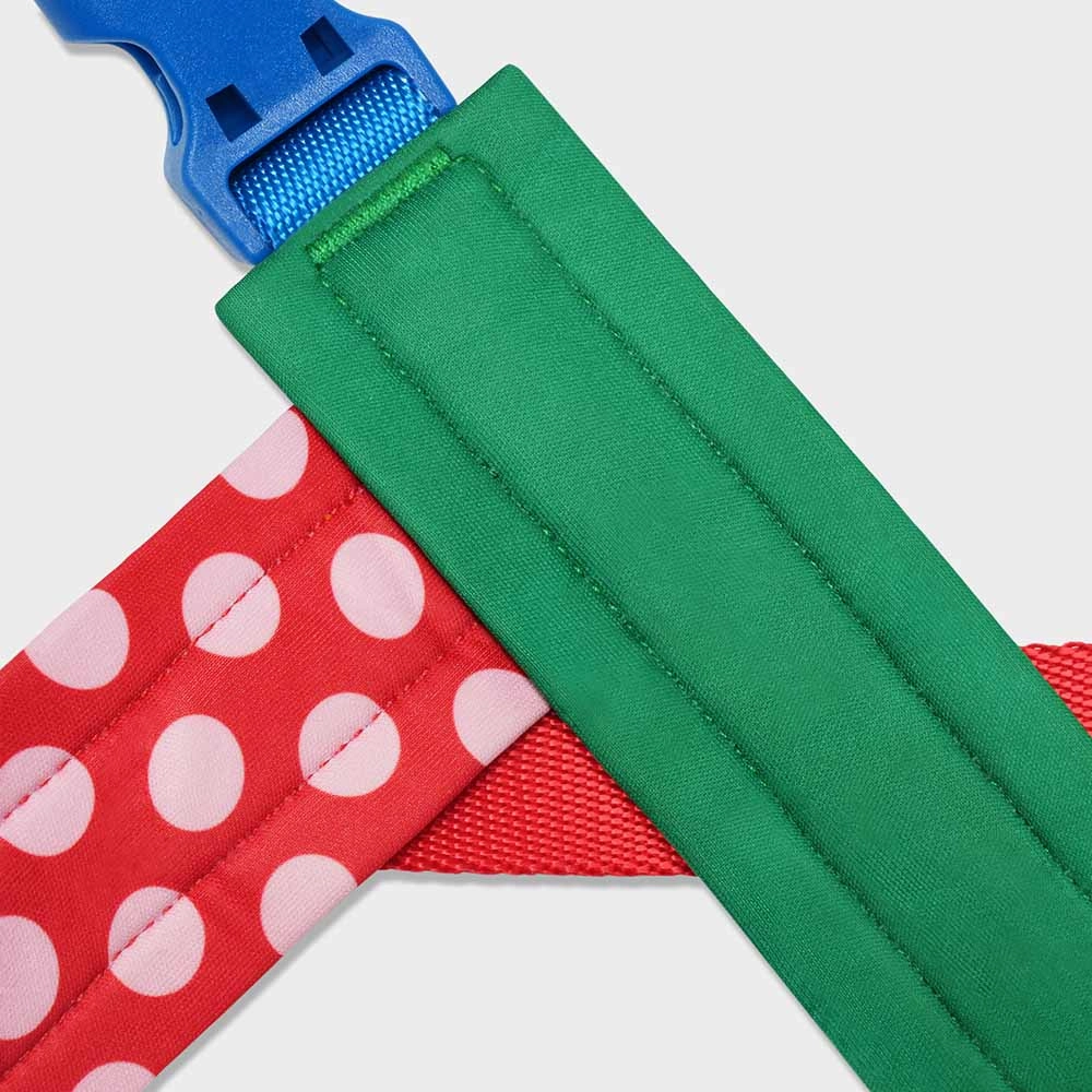 VETRESKA Chroma Dog Harness & Leash Set (Red)