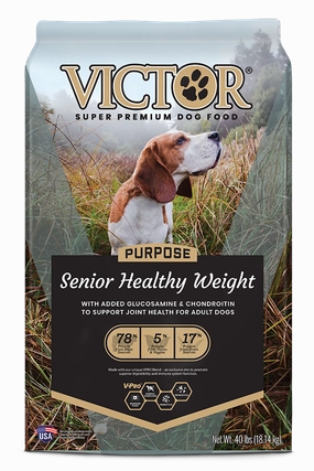 Victor Purpose Senior Healthy Weight Dry Dog Food, 5lb