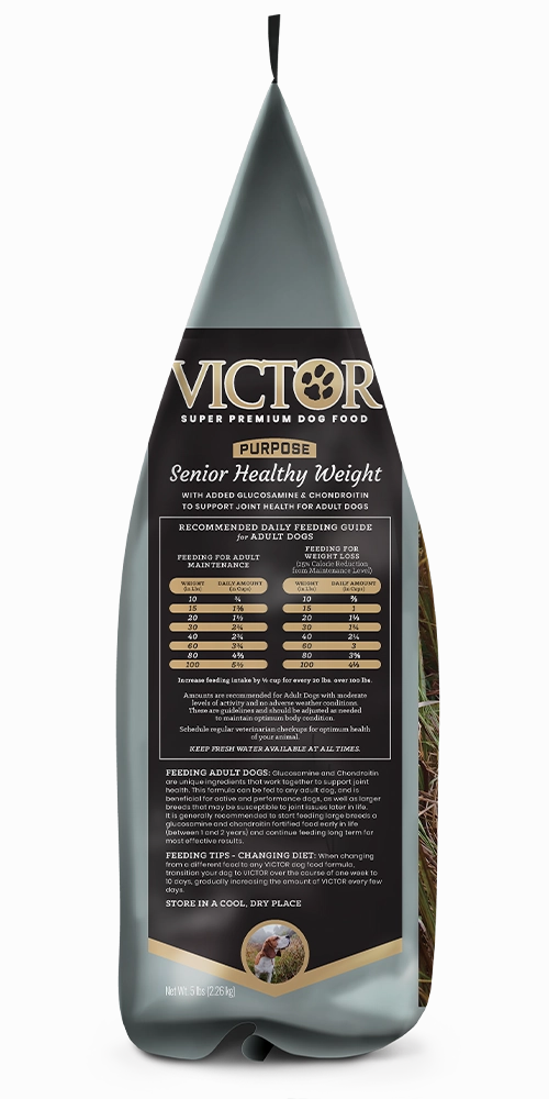 Victor Purpose Senior Healthy Weight Dry Dog Food, 5lb
