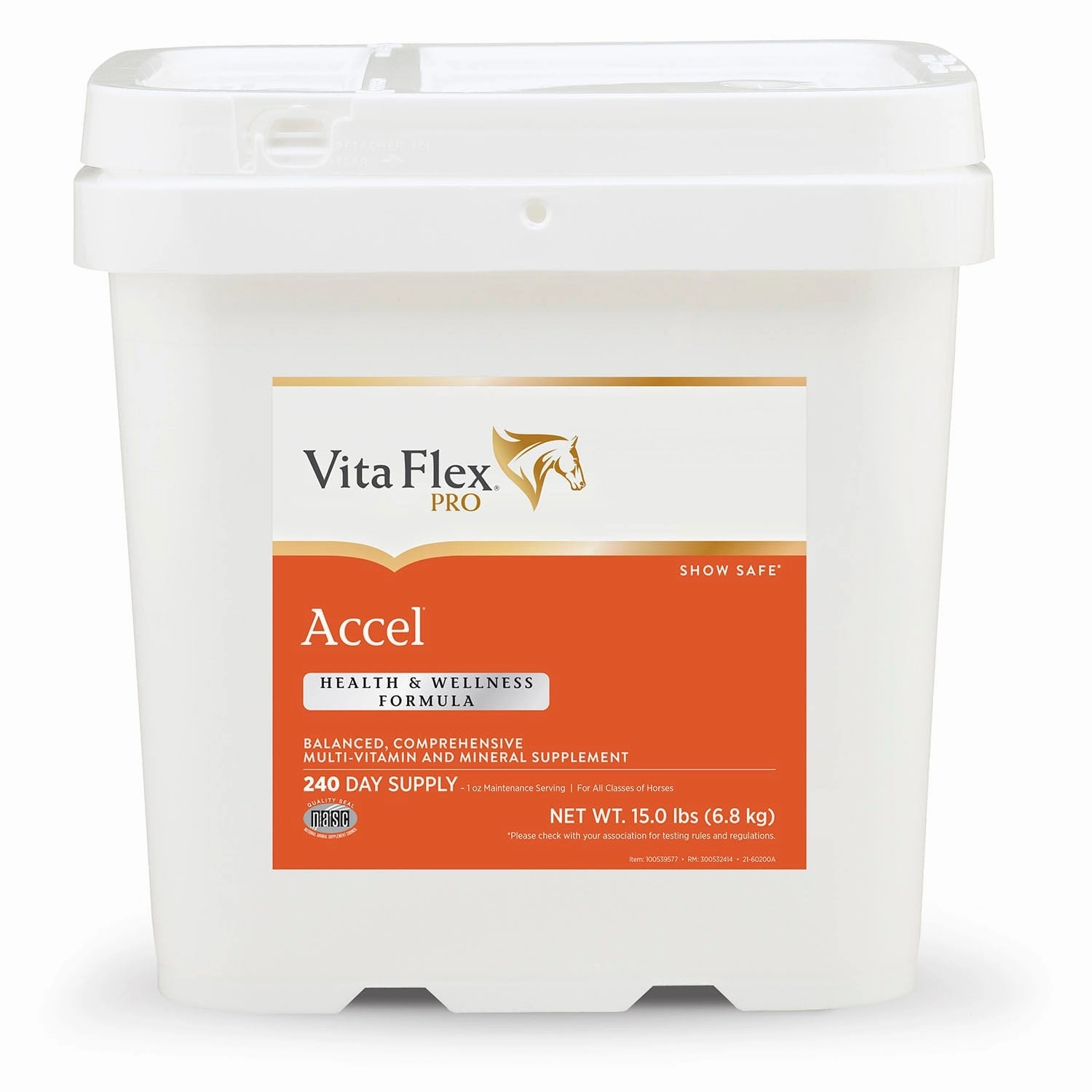 Vita Flex Pro Accel Health & Wellness Formula, Supplement for Horses