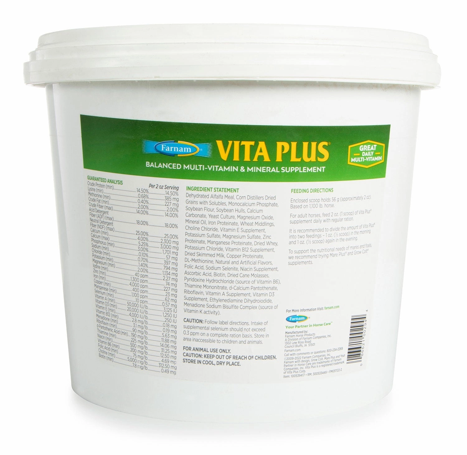 Vita Plus Balanced Vitamin & Mineral Supplement