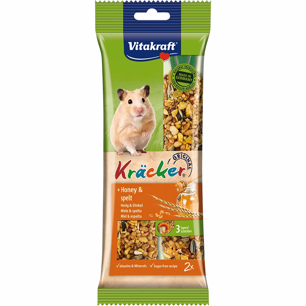 Vitakraft Kracker Sticks with Honey Hamster 112g