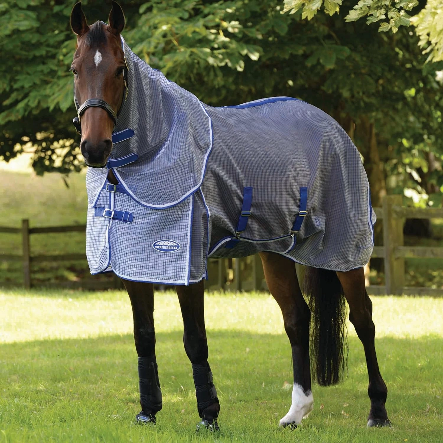 WeatherBeeta ComFITec RipShield Plus Detach-a-Neck Horse Fly Sheet