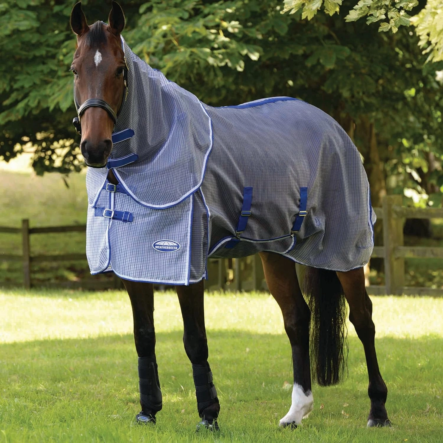 WeatherBeeta ComFITec RipShield Plus Detach-a-Neck Horse Fly Sheet