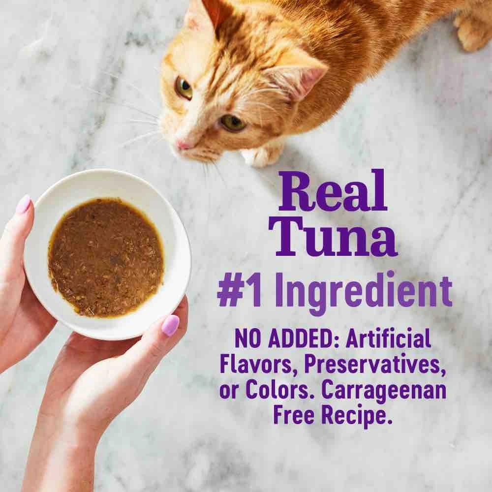 Wellness Appetizing Entrees Flaked Tuna Adult Pouch Cat Food 1.4oz