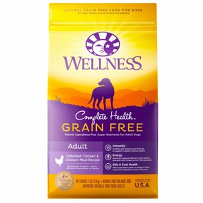 Wellness Complete Health Grain Free Adult Chicken & Chicken Meal Dry Dog Food