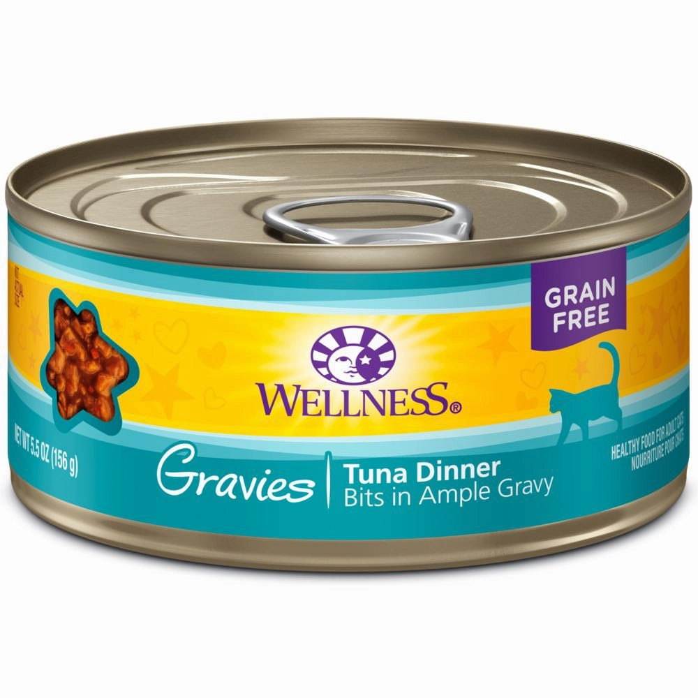 Wellness Complete Health Gravies Chicken & Tuna Dinner Grain-Free Canned Cat Food 85g
