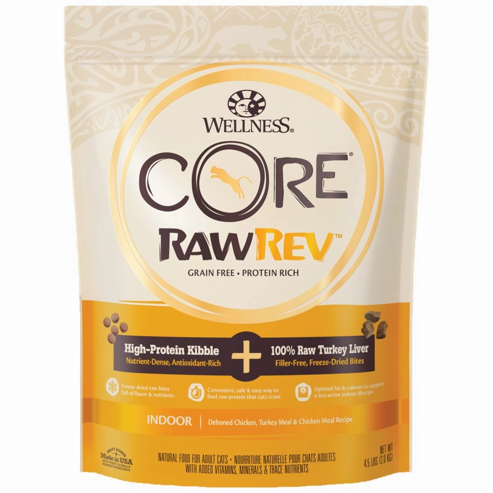 Wellness CORE RawRev Indoor Grain-Free Dry Cat Food