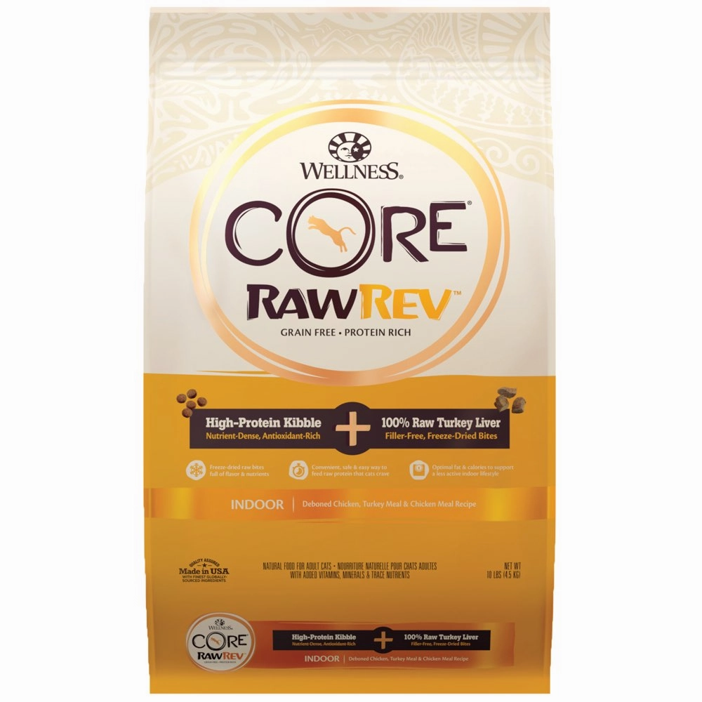Wellness CORE RawRev Indoor Grain-Free Dry Cat Food
