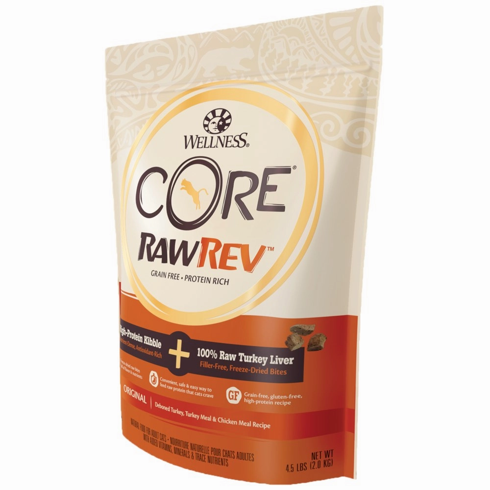 Wellness CORE RawRev Original Grain-Free Dry Cat Food 4.5lb