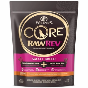 Wellness CORE RawRev Small Breed Adult Grain-Free Dry Dog Food 10lb (Exp Oct 25)