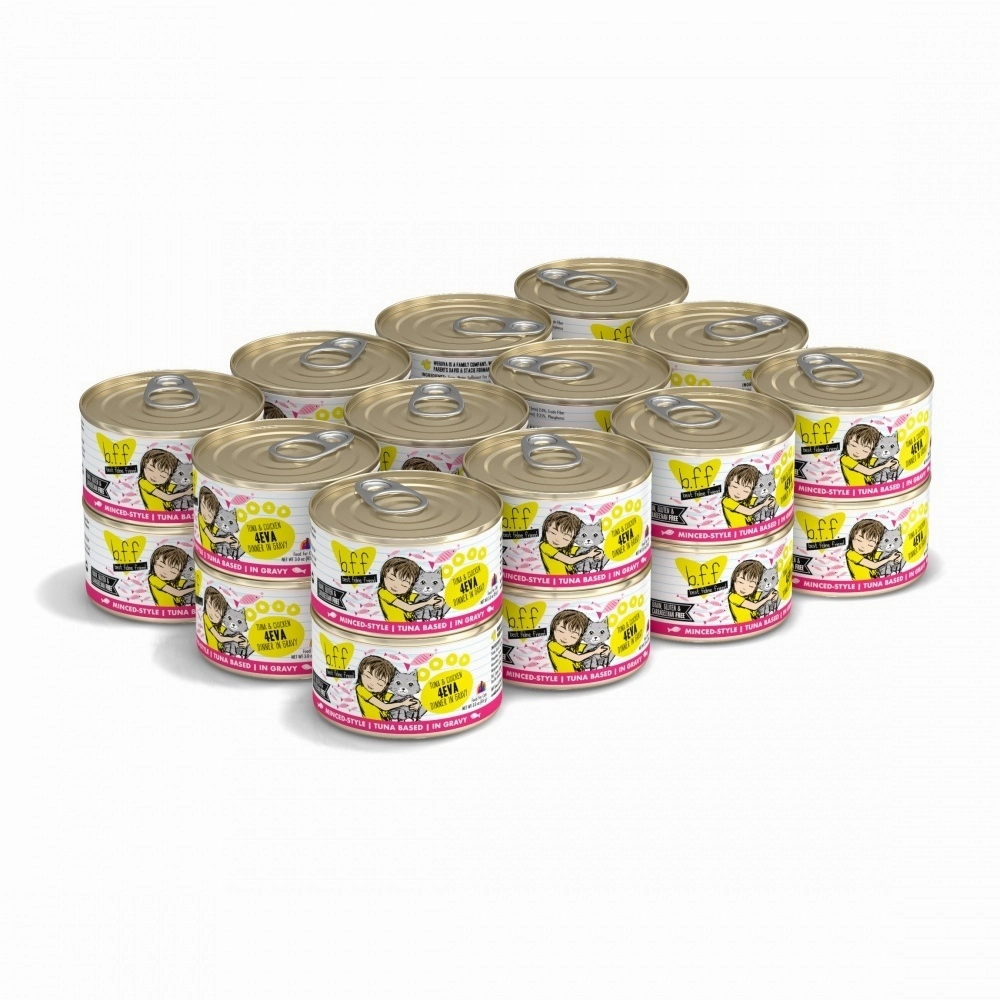 Weruva BFF Tuna & Chicken 4EVA Canned Cat Food