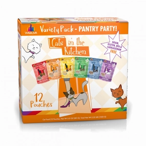 Weruva Grain Free Cats in the Kitchen Pouches Variety Pack