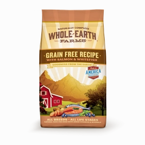 Whole Earth Farms Grain Free Recipe Salmon and Whitefish Dry Dog Food