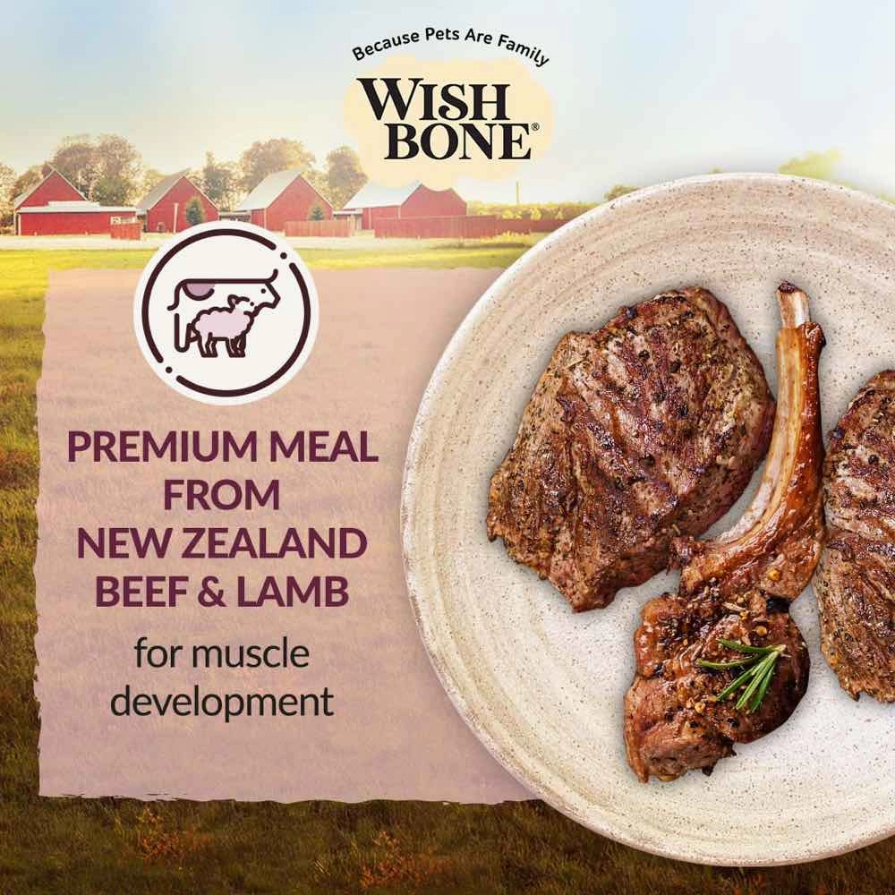Wishbone Graze Grass-Fed Beef & Lamb Meal Grain-Free Adult Dry Dog Food
