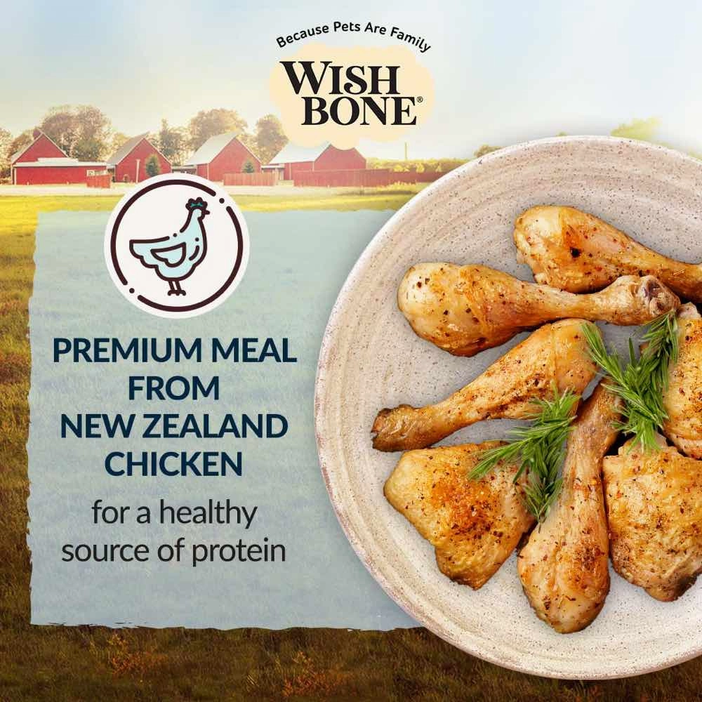 Wishbone Roost Chicken Grain-Free Dry Cat Food 4lb