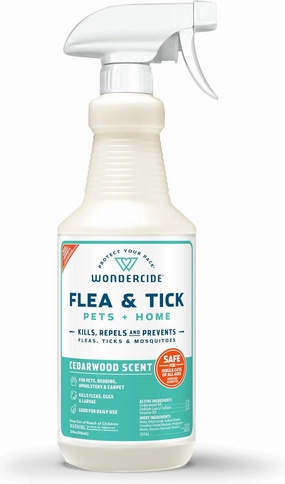 Wondercide Flea, Tick & Mosquito Control Spray for Pets   Home