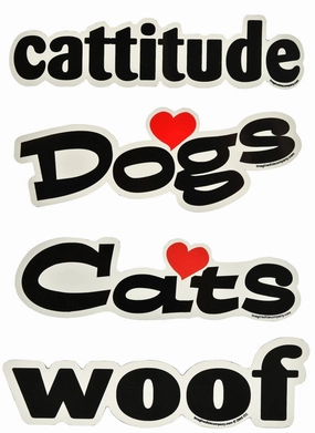 Word Magnets, each