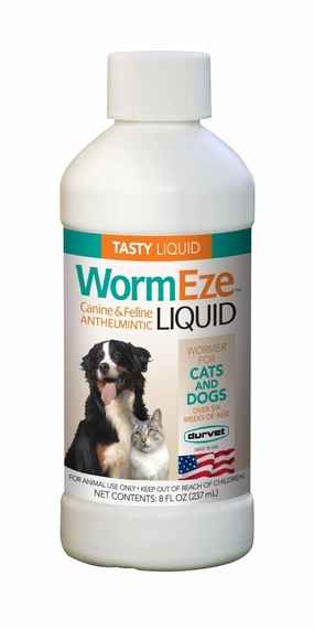 Wormeze Canine & Feline Anthelmintic Liquid, 8 oz