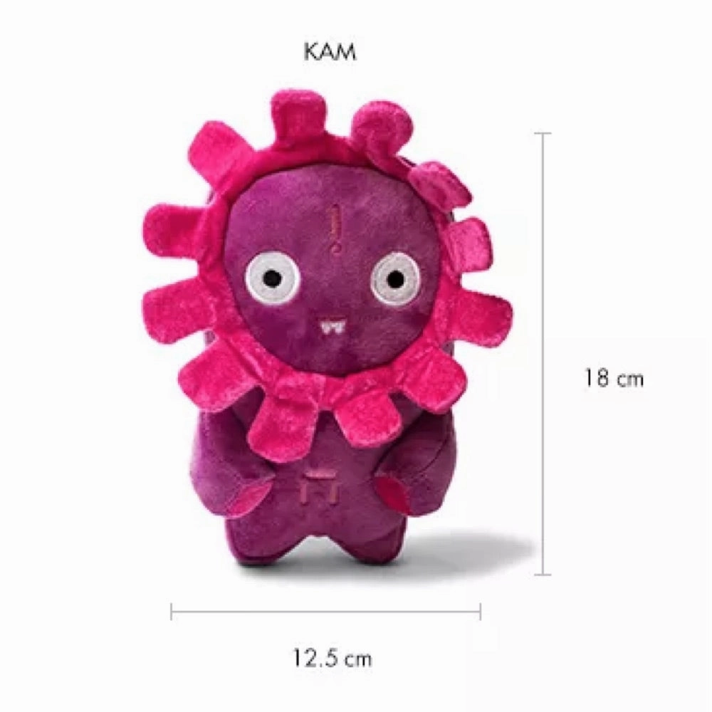 Zee.Dog Alien Flex Kam Plush Dog Toy