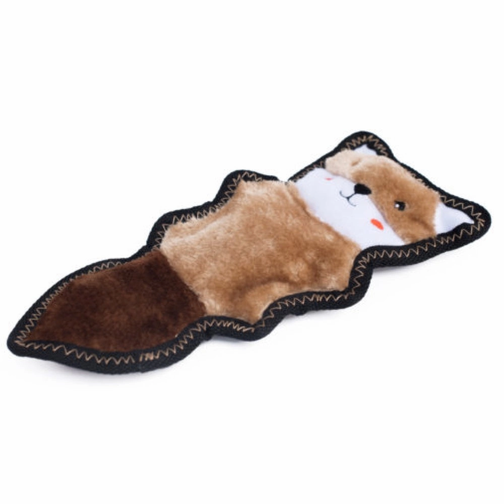 ZippyPaws Z-Stitch Skinny Peltz Chipmunk Dog Toy