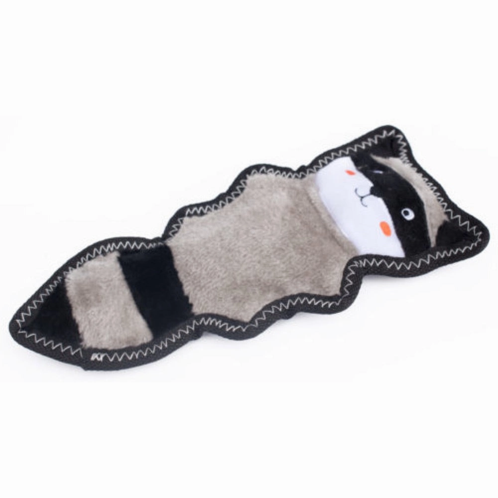 ZippyPaws Z-Stitch Skinny Peltz Raccoon Dog Toy