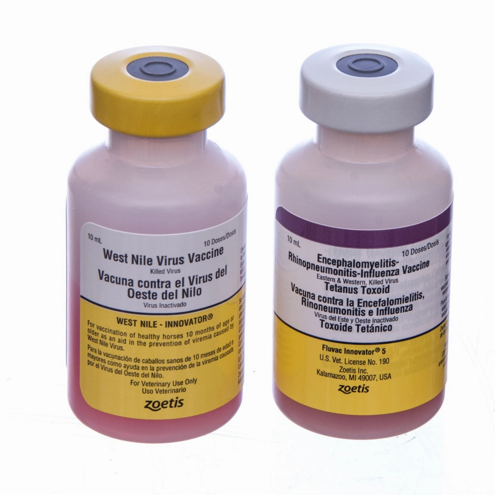 Zoetis Horse Vaccination Kit with West Nile (5-Way Vaccine   WNV)