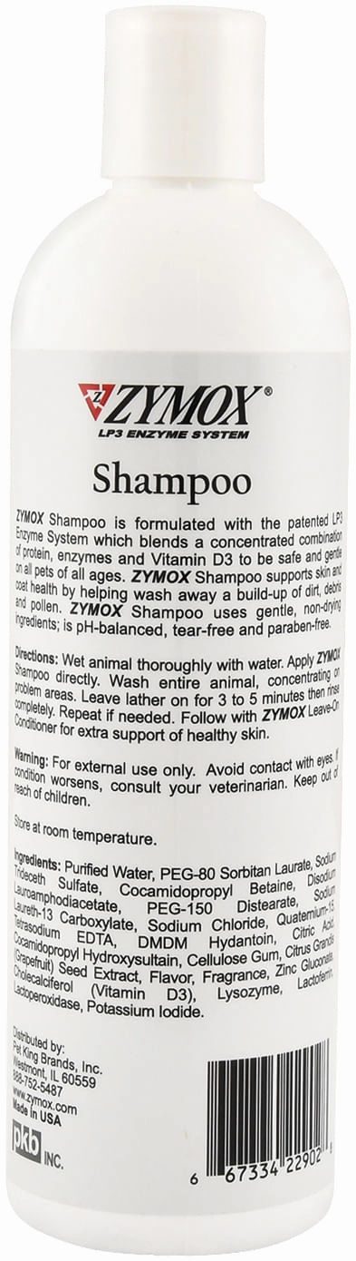 ZYMOX Enzymatic Shampoo with Vitamin D3