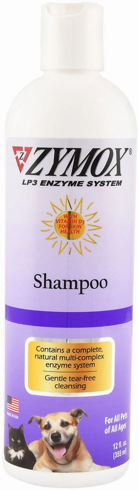 ZYMOX Enzymatic Shampoo with Vitamin D3
